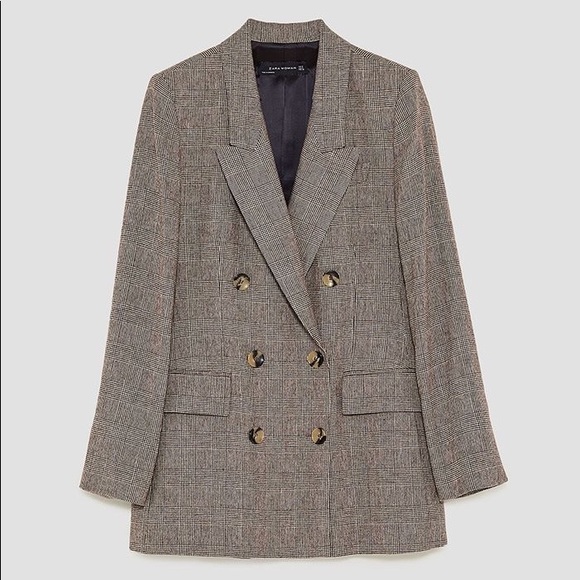 Zara double breasted blazer